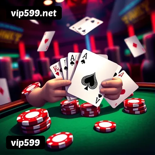 Jogos de Mesa Premium vip599 - Blackjack, Roleta, Baccarat